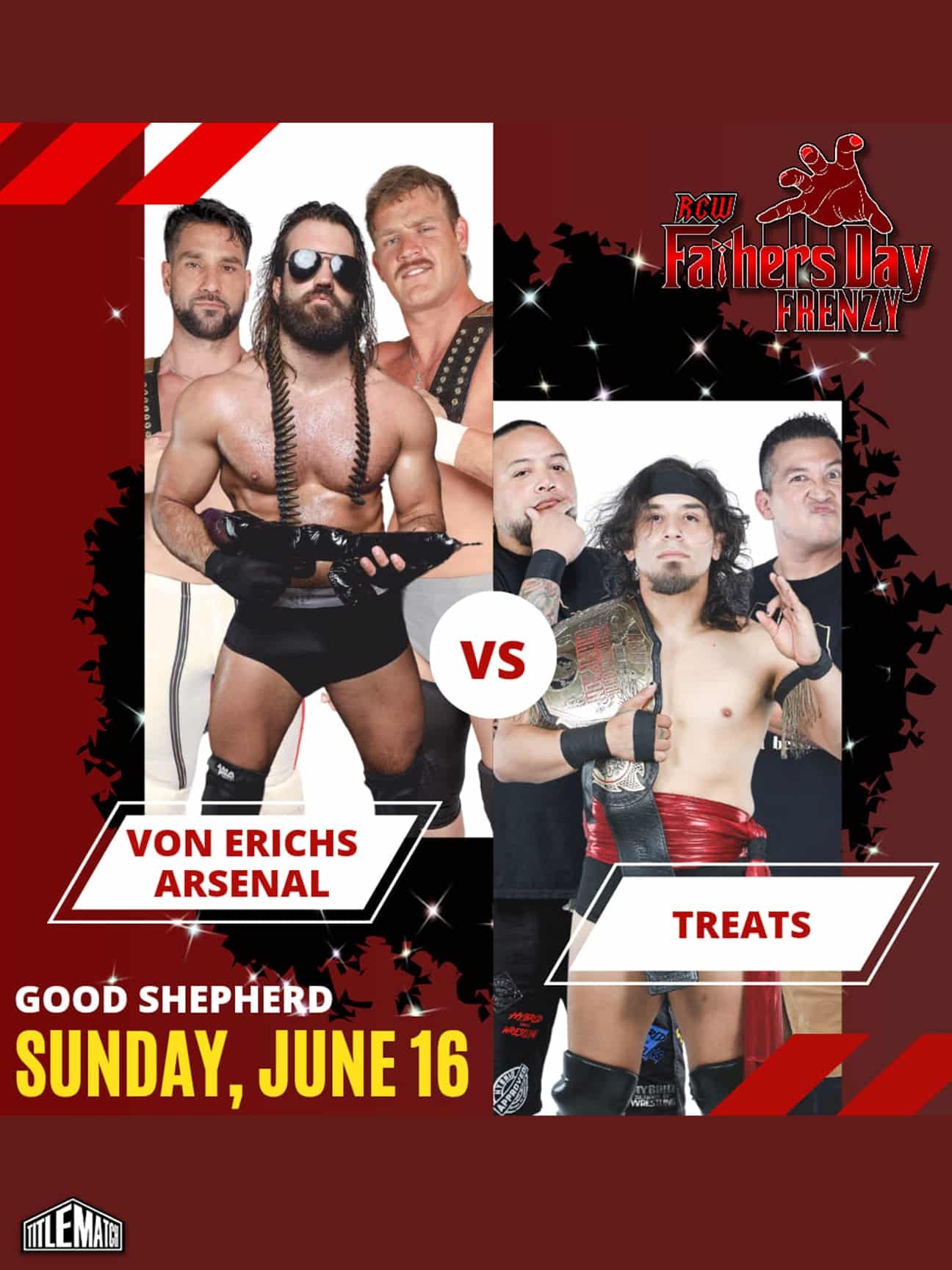 River City Wrestling – Father’s Day Frenzy 6/16/24