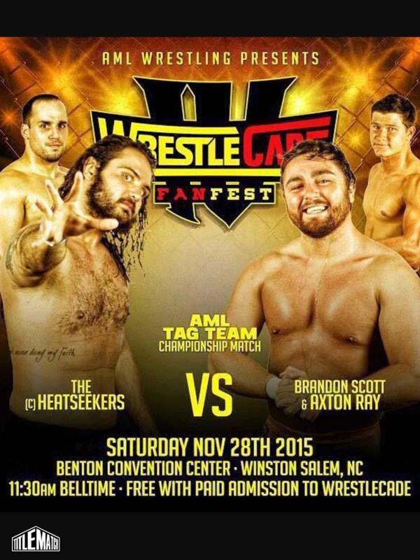 WrestleCade 2015 - Fanfest Matches 11/28/15