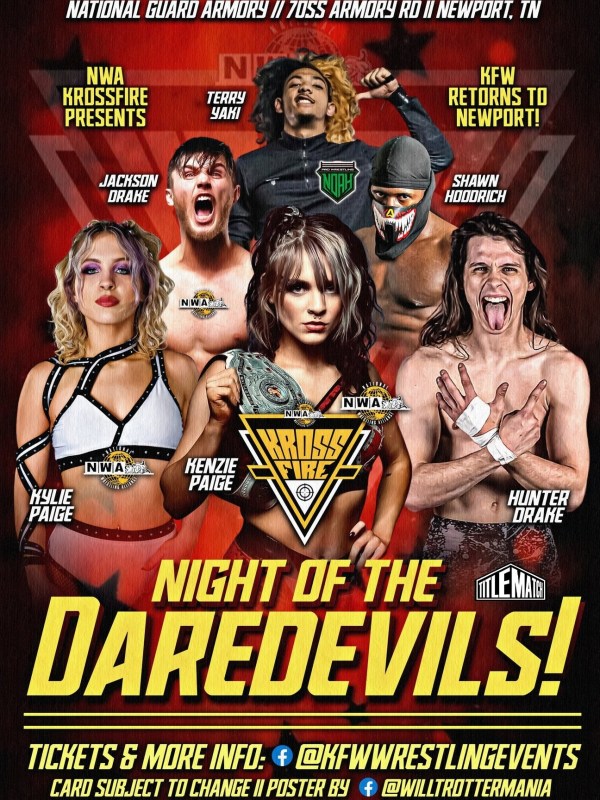 Kross Fire Wrestling - Night of The Daredevils 6/28/24