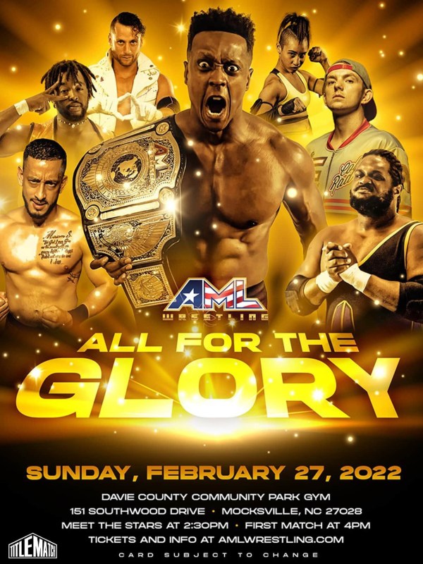 AML Wrestling - All For The Glory 2/27/22