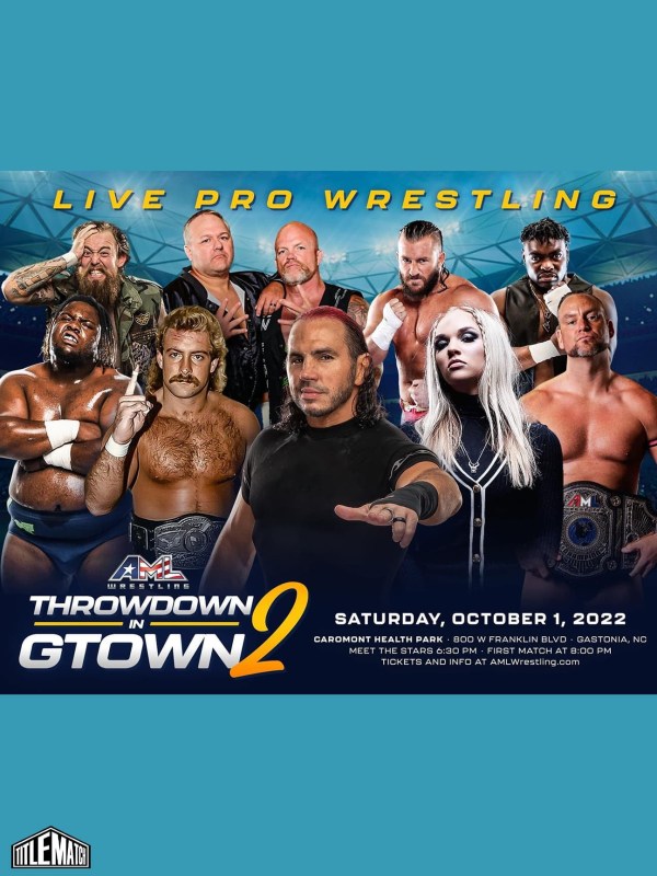 AML Wrestling - Throwdown in G-Town 2 10/1/22