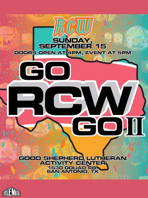 RCW - Go RCW, Go II 9/15/24