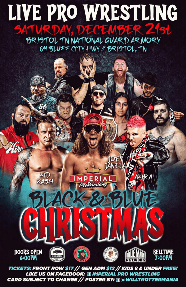 Imperial Pro - Black & Blue Christmas 12/21/24