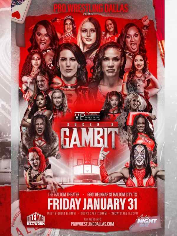 VIP Wrestling - "Queen's Gambit" 1/31/25