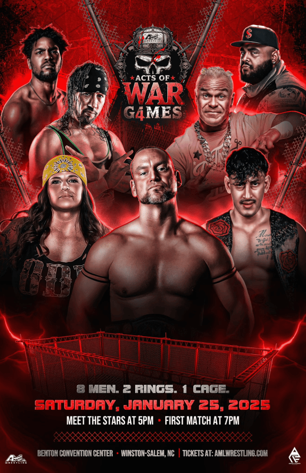 AML Wrestling - Acts Of War Games 4 - 1/25/25