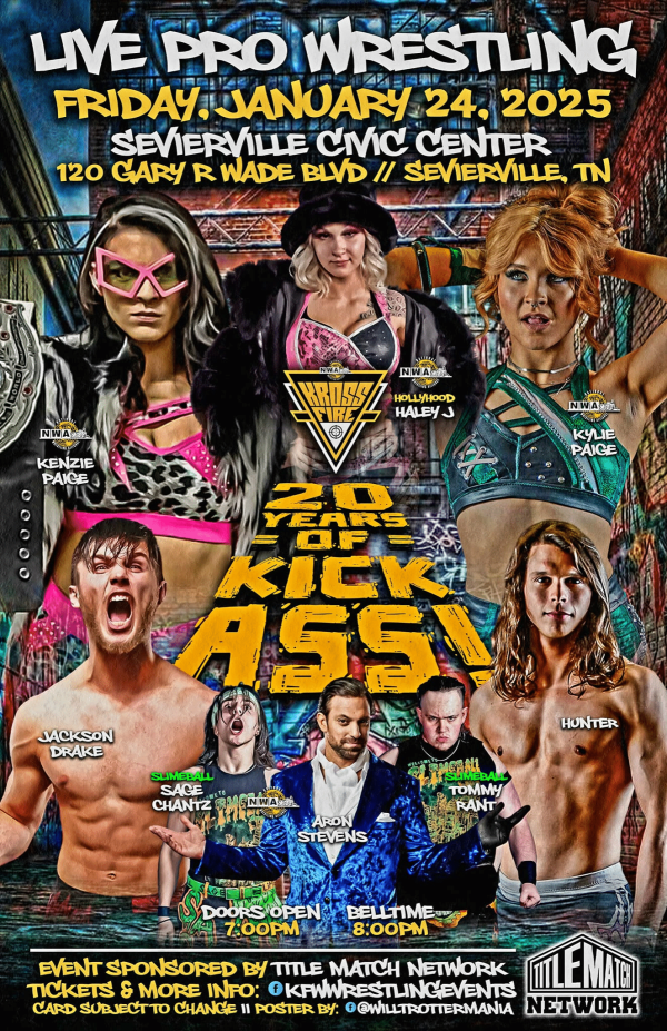 NWA Kross Fire - 20 Years of Kick Ass 1/24/25