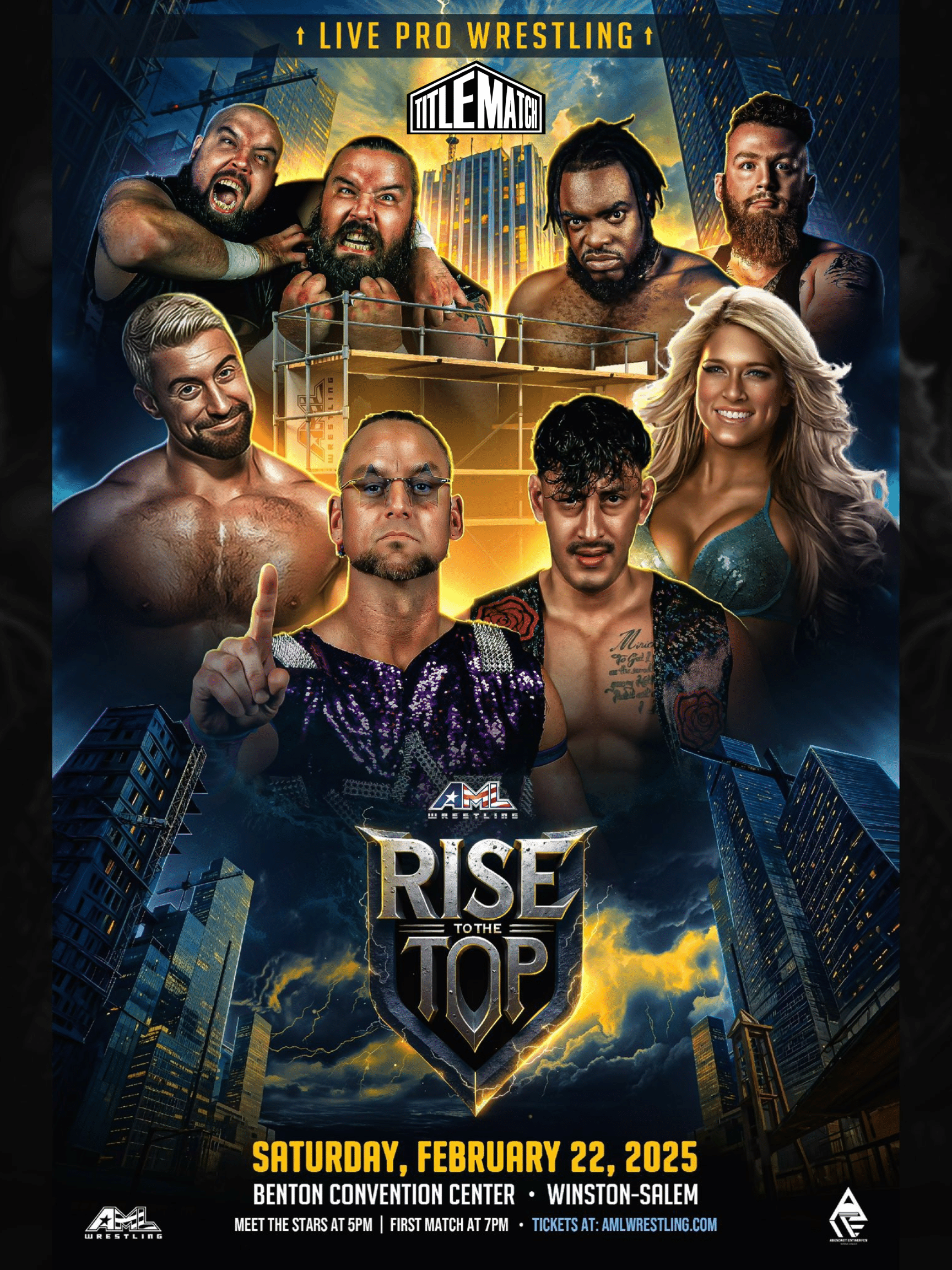 AML Wrestling Rise To The Top 3 2/22/25