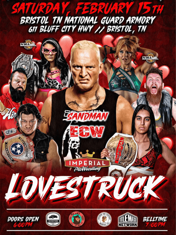 Imperial Pro Wrestling - Lovestruck 2/15/25