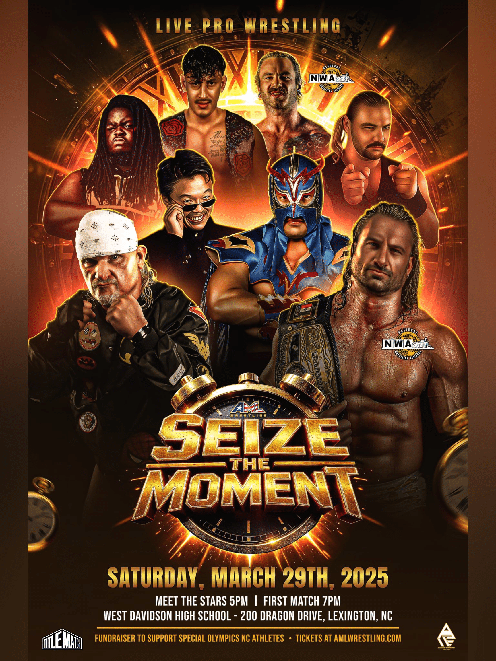 AML Wrestling - Seize The Moment 3/29/25
