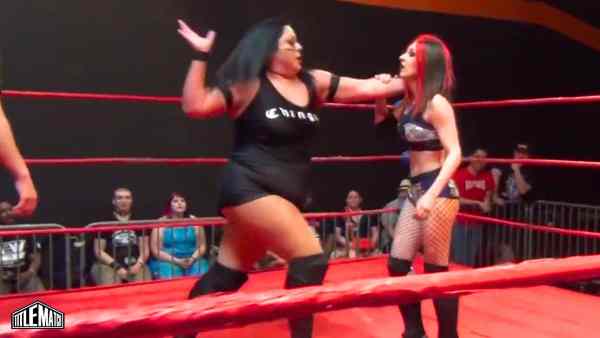 Poder Uno~! Heather Monroe & Ruby Raze vs Brittany Blake & Samantha Heights 5/25/19