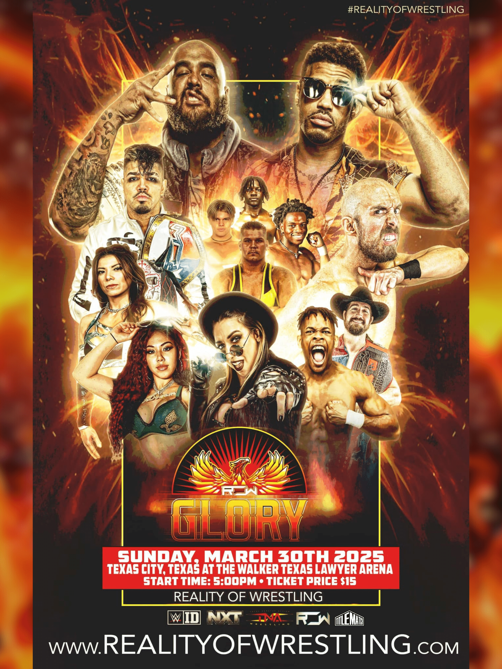 Reality Of Wrestling - Glory 3/30/25