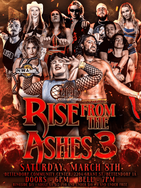 Honor Among Wrestling - Rise From The Ashes III 3/8/25