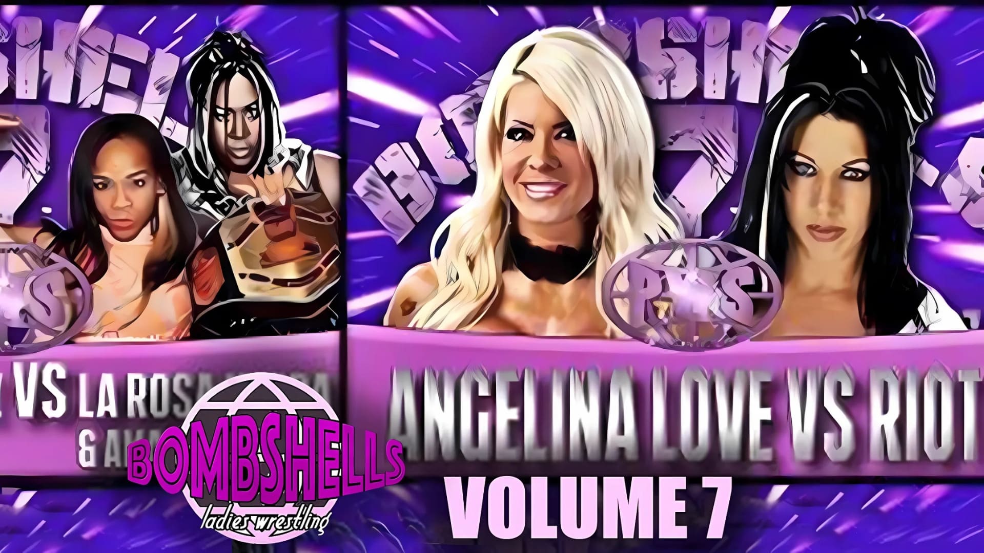 Bombshell Ladies of Wrestling Vol 7 - 9/27/13