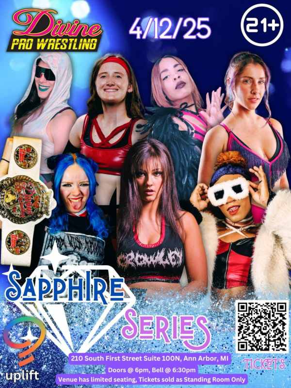 Divine Pro Wrestling - Sapphire Series 4/12/25