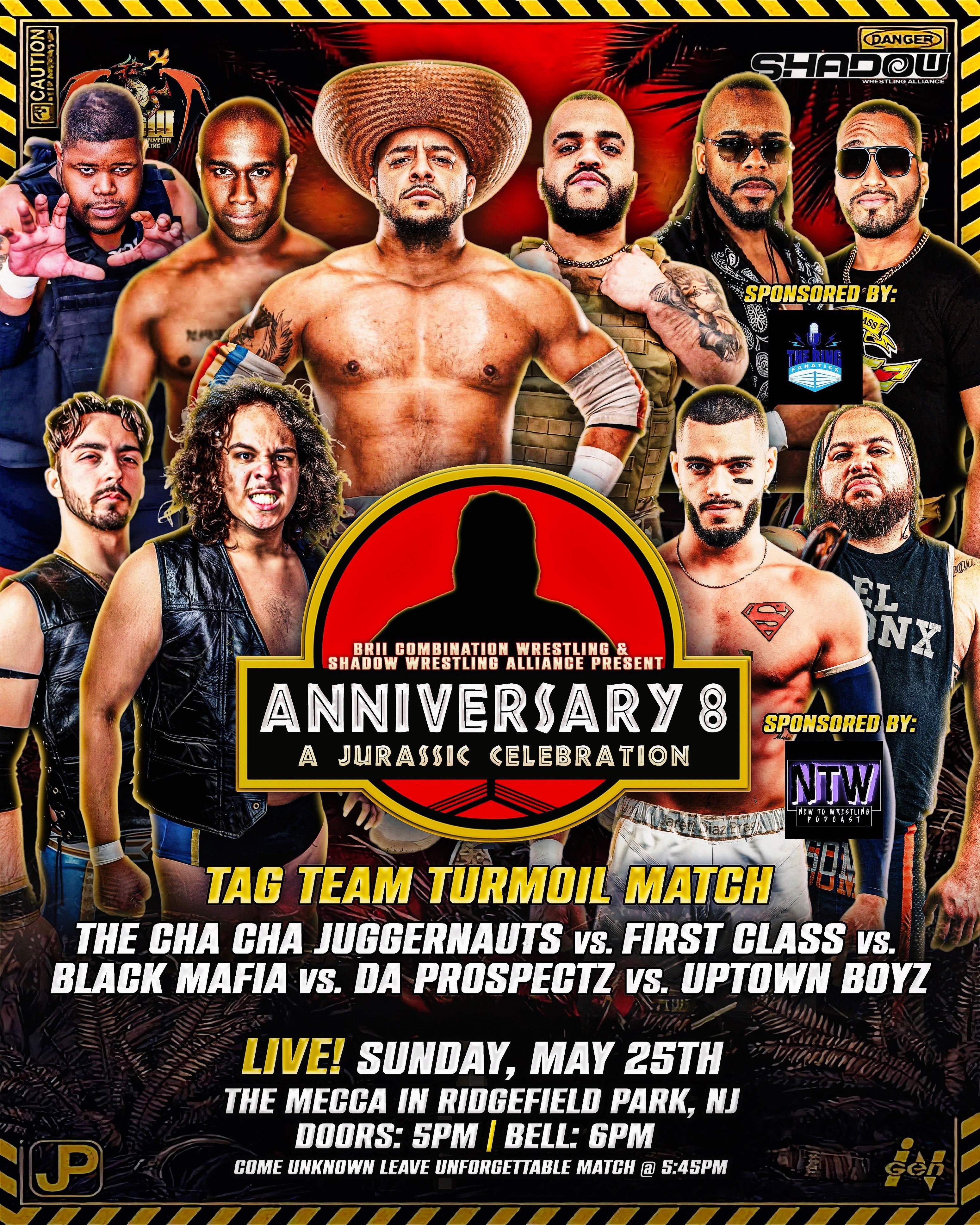 Brii Combination Wrestling: Anniversary 8 – A Jurassic Celebration 5/25/25 - Image 8