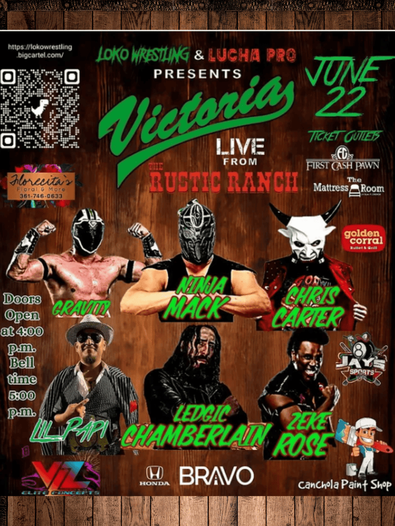Loko Wrestling - Victoria  6/22/25