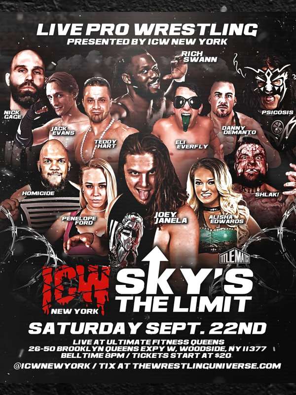 ICW New York - Sky's the Limit 8/22/18