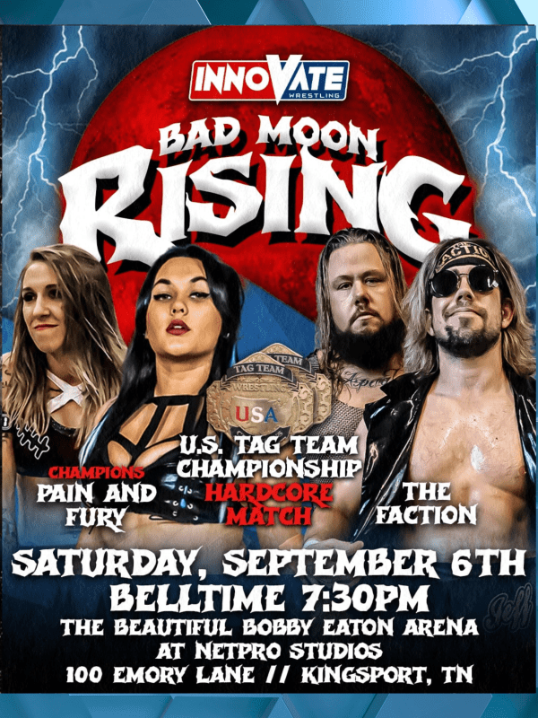 Innovate Wrestling - Bad Moon Rising 9/6/25