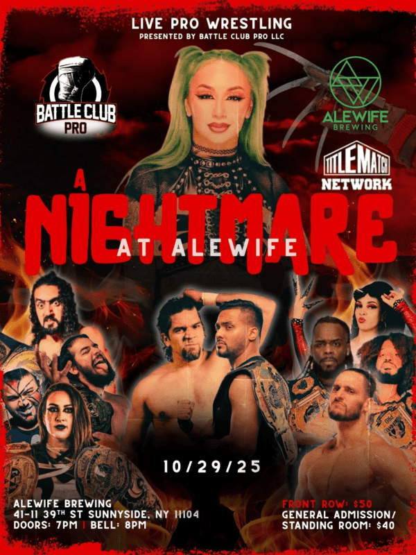 Battle Club Pro - Nightmare At Alewife 10/29/25