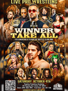 Battle Club Pro - Winner Take All 10/4/25