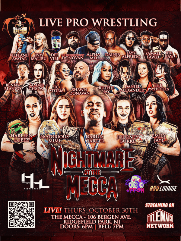 Brii Combination Wrestling: Nightmare At The Mecca 10/30/25