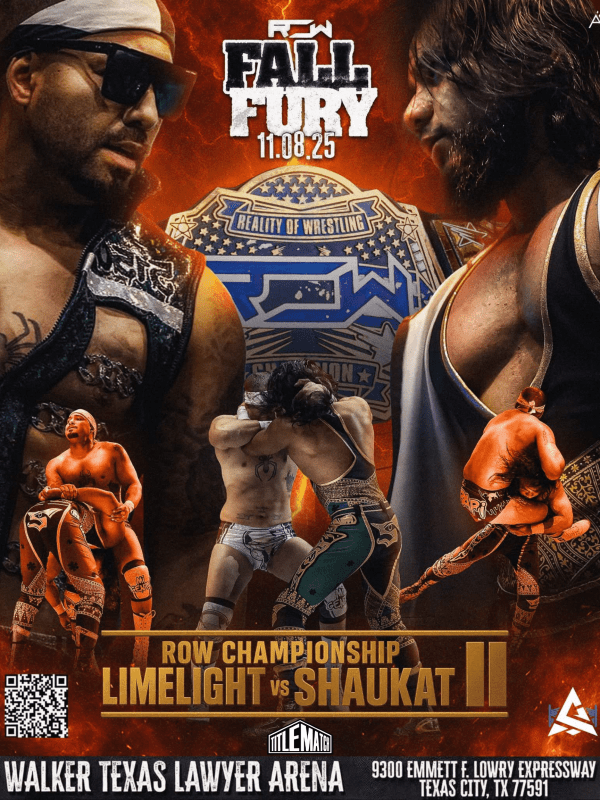 Reality of Wrestling - Fall Fury 11/8/25