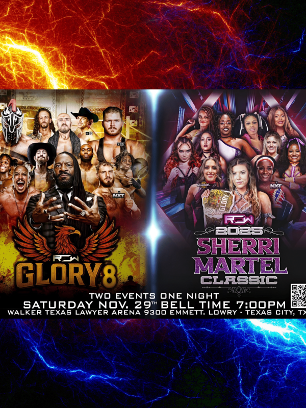 Reality of Wrestling - Glory 8/2025 Sherri Martel Classic Double Header 11/29/25