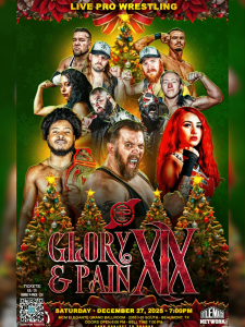 Hurricane Pro Wrestling - Glory & Pain XIX 12.27.25