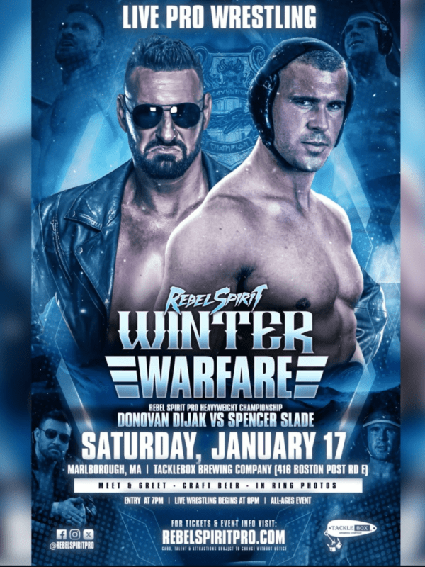 Rebel Spirit Pro Wrestling - Winter Warfare 1/17/26