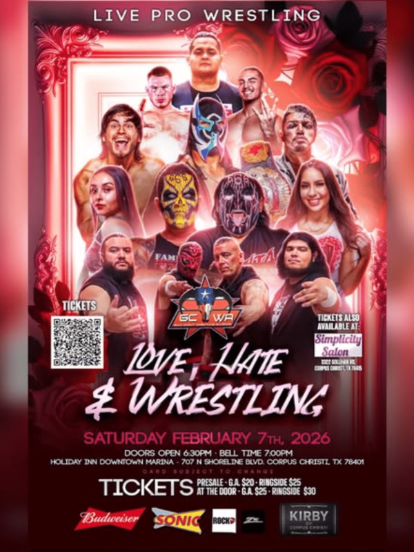 GCWA - Love, Hate, & Wrestling 2/7/26