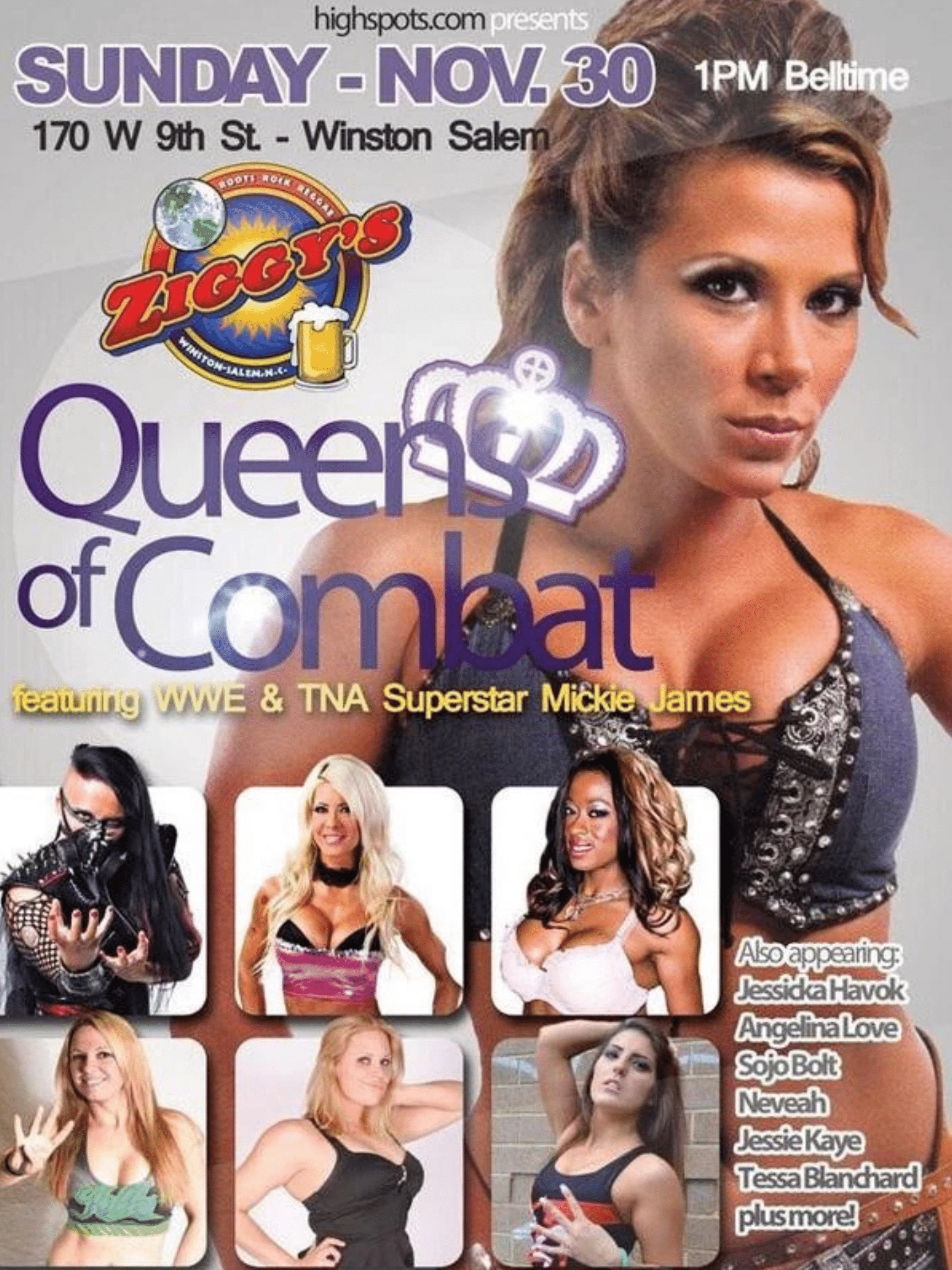 Queens of Combat 3 - 11/30/14