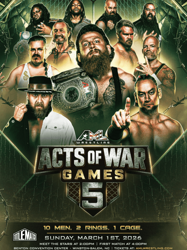 AML Wrestling "Acts of War Games 5" 3/1/26