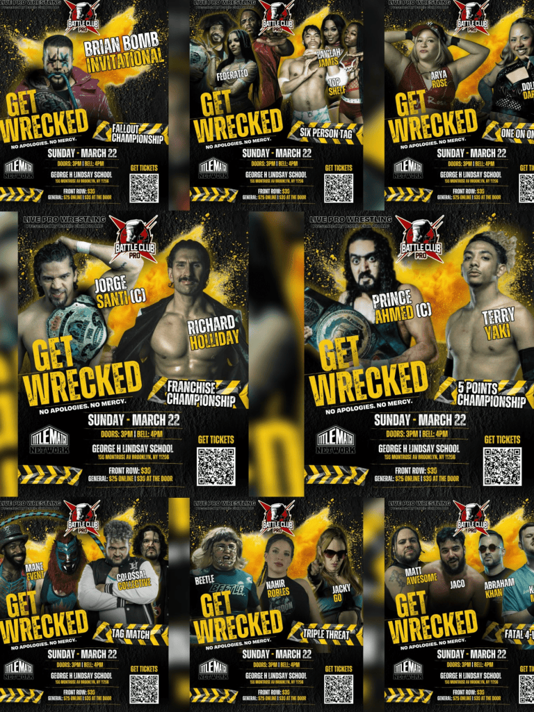 Battle Club Pro - Get Wrecked 3/22/26