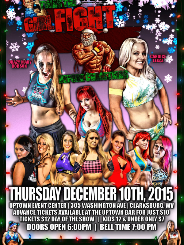 Girl Fight 6: 'Twas The Girl Fight Before Christmas - 12/10/15