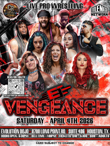 Evolution Lucha Libre - "Vengeance" 4/4/26 – DVD