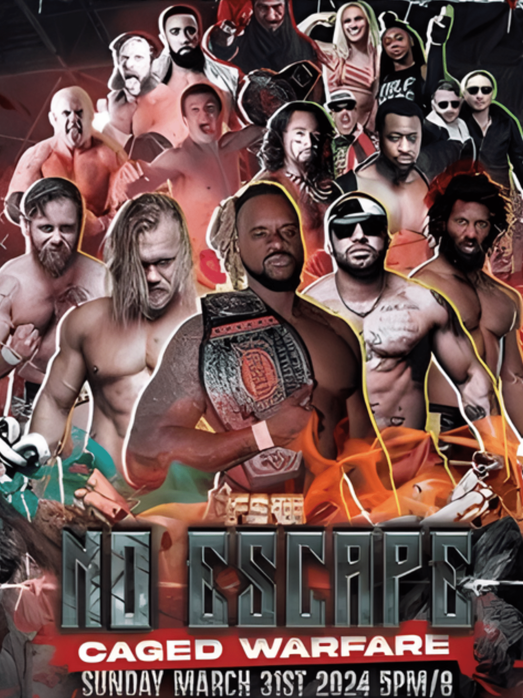 Future Stars of Wrestling: "No Escape: Caged Warfare" 3/31/24