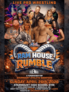 AML Wrestling "Ram House Rumble" 4/26/26