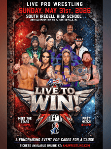 AML Wrestling "Live To Win" 5/31/26