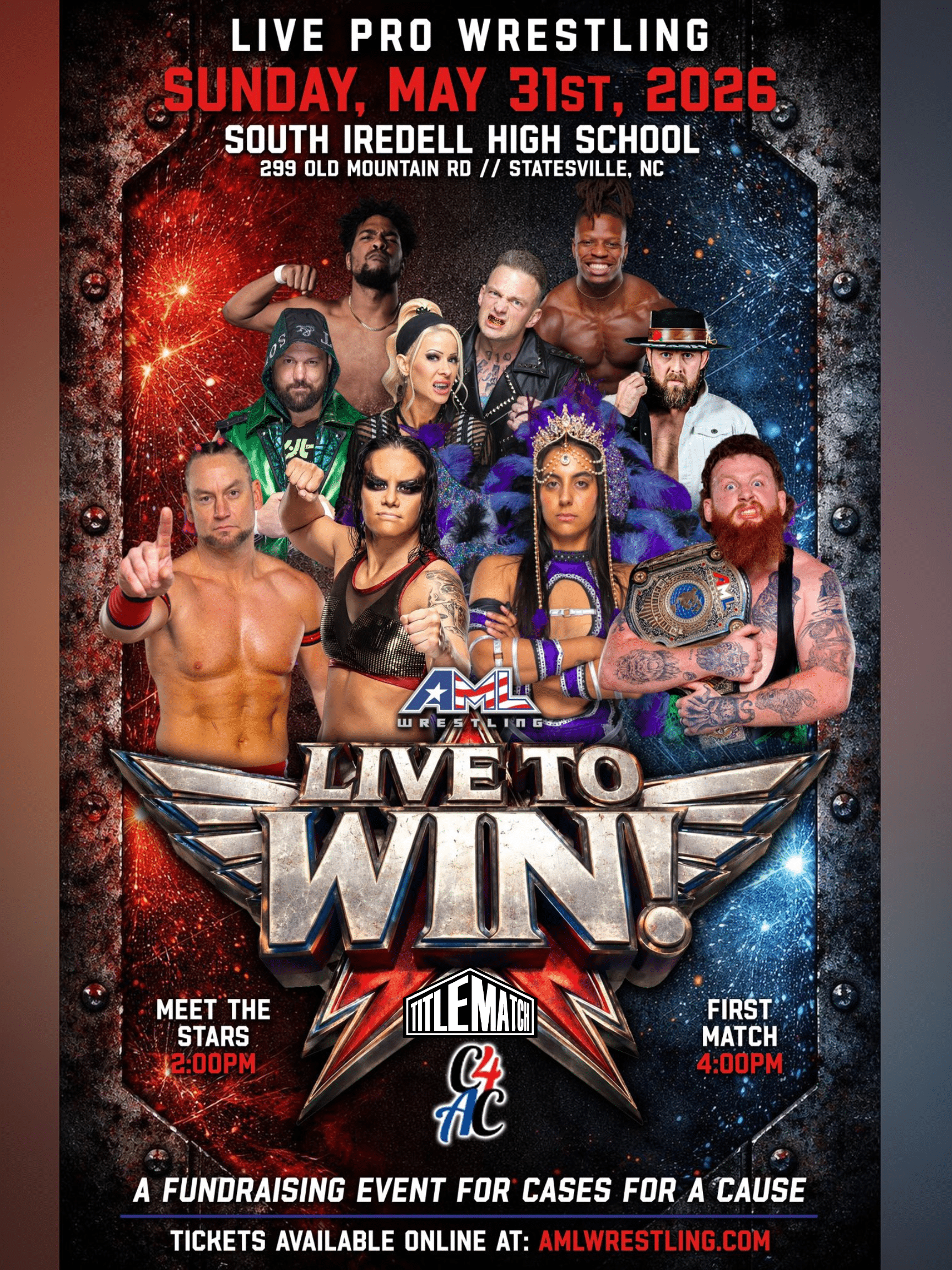 AML Wrestling "Live To Win" 5/31/26