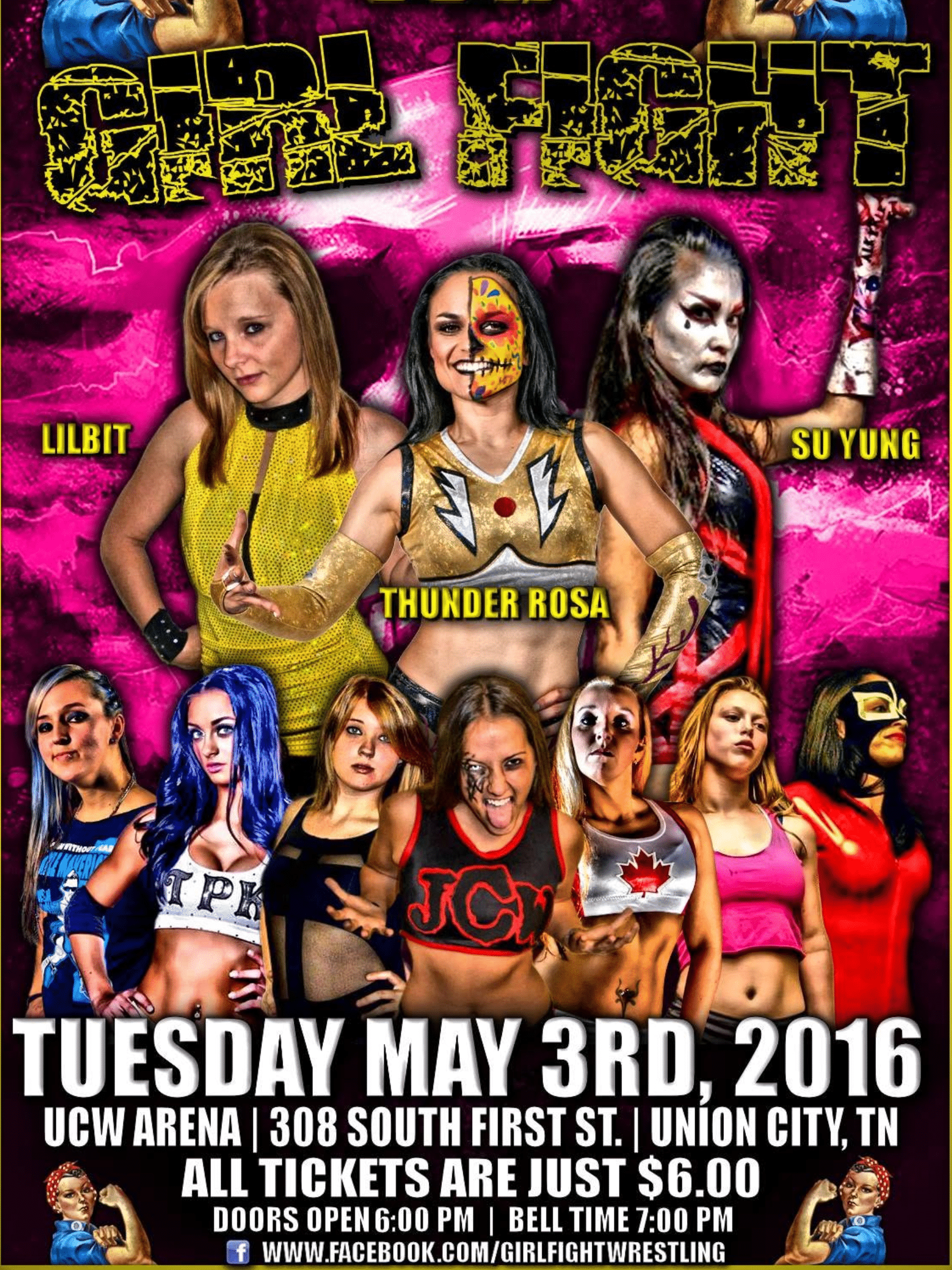 Girl Fight Wrestling 10 5/3/16