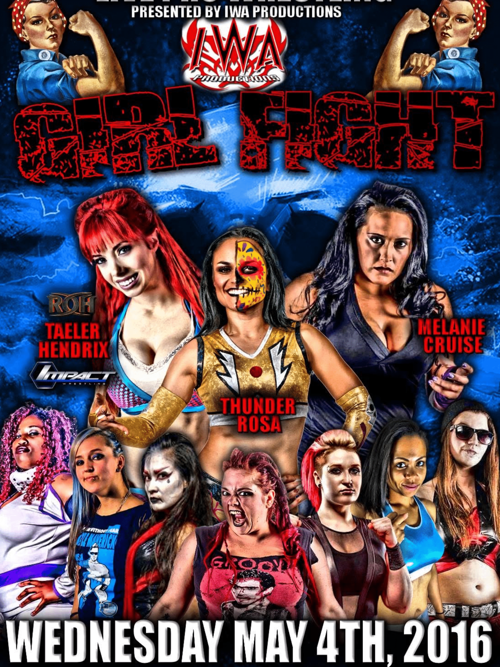 Girl Fight Wrestling 11 5/4/16
