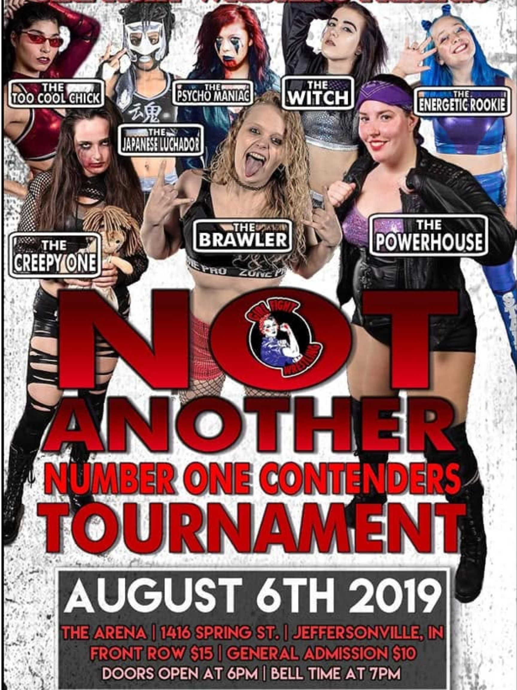 Girl Fight: Not Another Number One Contenders Tournament 8/6/2019