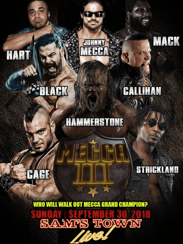 Future Stars of Wrestling - Mecca III 9/30/18