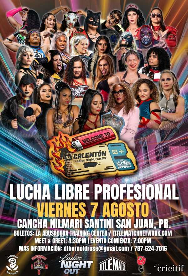 Ladies Night Out: Puerto Rico -  Welcome To El Calentón 8/7/26