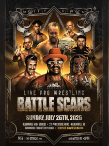 AML Wrestling "Battle Scars" 7/28/26