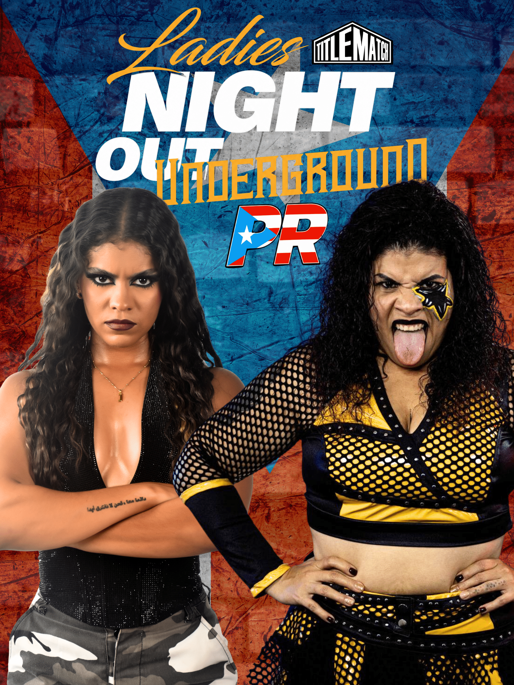 Ladies Night Out Underground: Puerto Rico - La Destructora Nancy vs Lady Shado 8/8/26