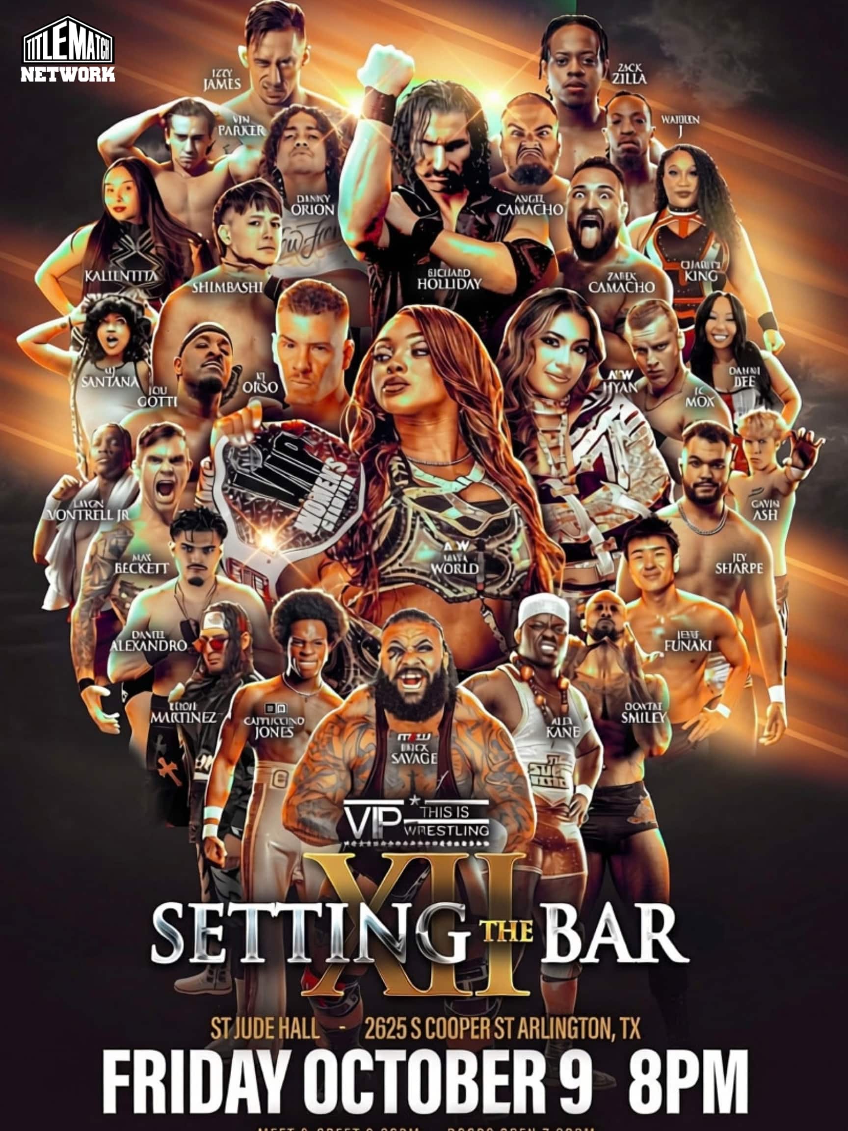 VIP Wrestling – Setting The Bar XII 10/09/26